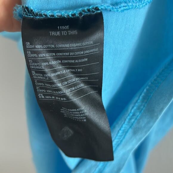 Volcom Blue Orange Graphic Surf Skate T-Shirt Tee XL - Picture 5 of 5